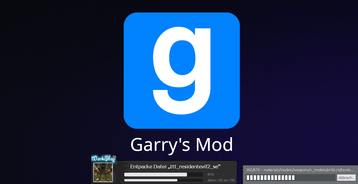 GMod starten